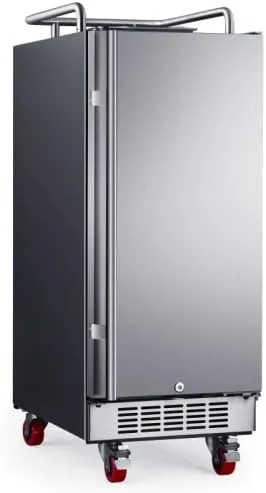 EdgeStar BR1500SS 15" Built-In Kegerator Conversion Refrigerator - Stainless Steel