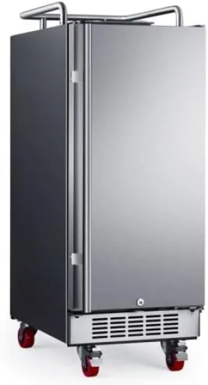 EdgeStar BR1500SS 15" Built-In Kegerator Conversion Refrigerator - Stainless Steel