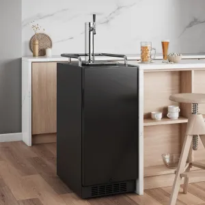 EdgeStar KC1500SS 15" Built-In Stainless Steel Kegerator