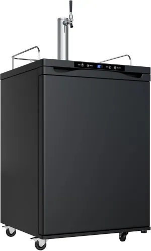 EdgeStar KC3000 Full Size Kegerator with Digital Display - Black
