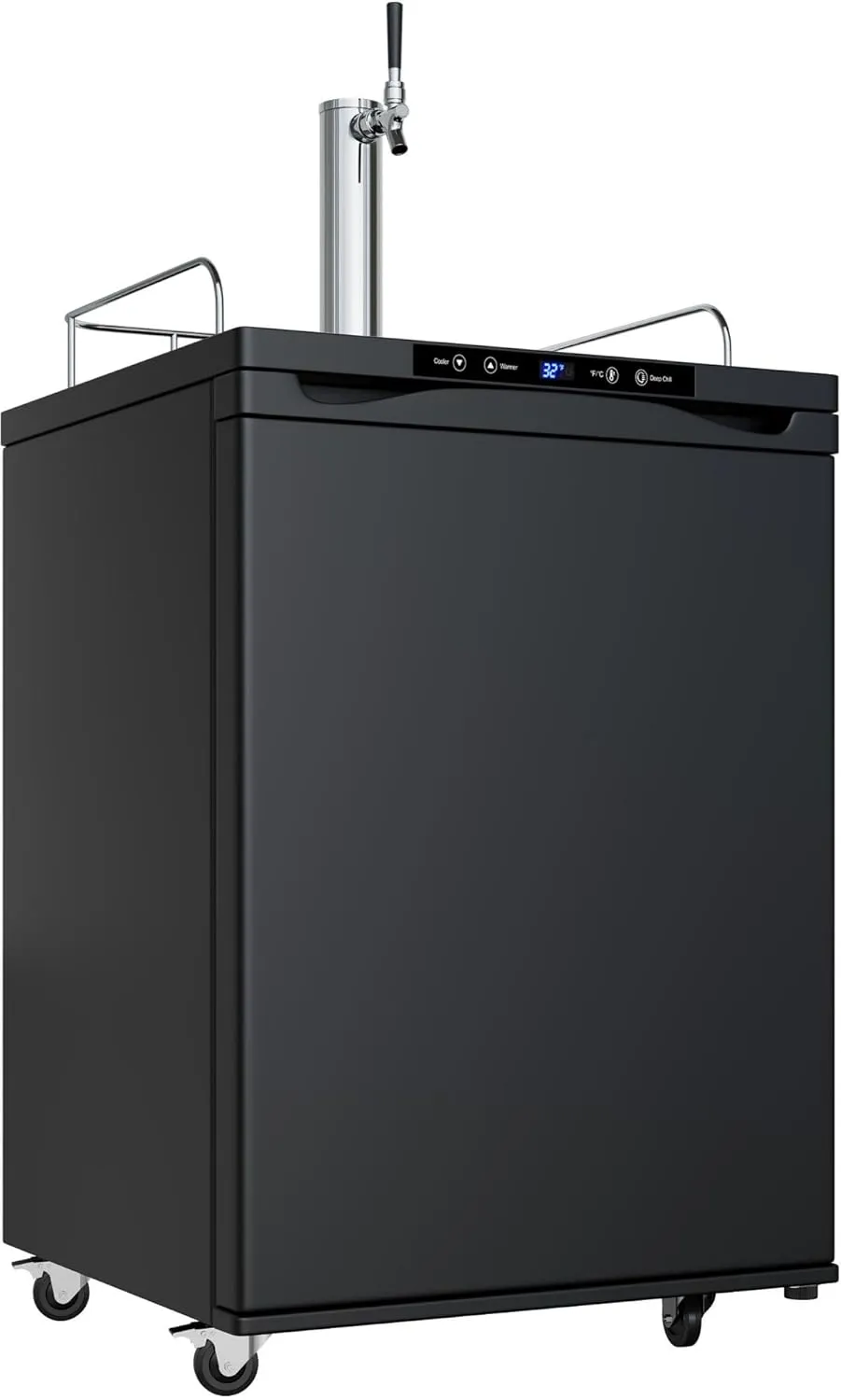 EdgeStar KC3000 Full Size Kegerator with Digital Display - Black