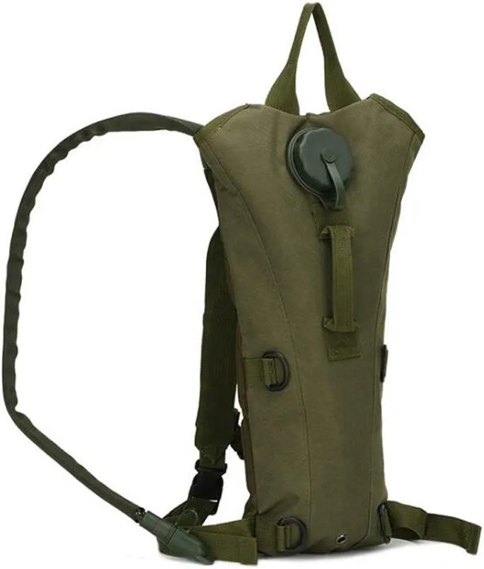 ELEOPTION Tactical Hydration Backpack with 3L Hydration Bladder Water Resistant for Men Women Hiking Climbing Running Trekking Survival Outdoor Backpack