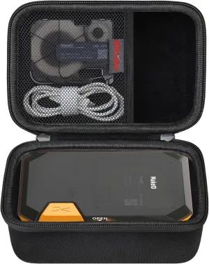 Elonbo Carrying Case for Makeid P31 Industrial Label Maker Machine, Thermal Transfer Label Printer Portable Bluetooth Labeler Storage Holder, Wire and Cable Labeling Machine Travel Bag, Black