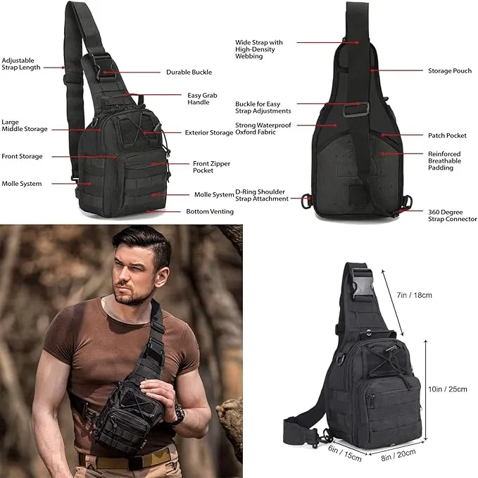 Emergency Survival Kit with First Aid, Tools, and Camping Gear - Gift for Men