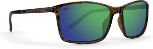 Epoch Eyewear 11 Sunglasses Tortoise Frame with Green Mirror Lens