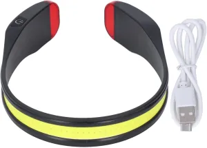 EVTSCAN LED Headlamp COB 260° Wide Angle 350lm Output Wearable Weaning Light 3 Modes for Hiking