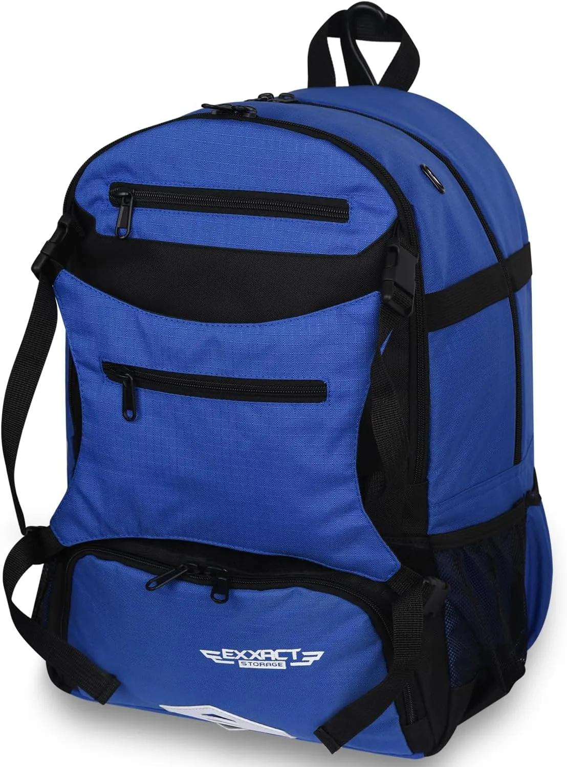Exxact Sports Baseball Bag for Adults - Softball Bag for Girls, Baseball Backpack for Boys With Helmet Holder - Includes Shoe Compartment, Fence Hook, Holds Glove and Bat - Perfect for Game Day