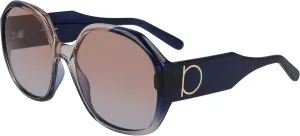 Ferragamo Women's Fashion 60Mm Sunglasses, Grey