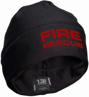 FIRE Rescue Performance Beanie | USA Gear | Poly-Spandex Blend for Stretch-Fit Comfort | Unisex Hi-Vis Winter Hat