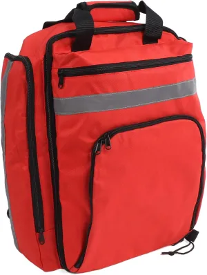 First Aid Bag, Portable First Aid Backpack, Multifunctional Emergency Backpack, Waterproof, Large Capacity, Adjustable Shoulder Straps, Ideal for Hiking, Traveling,