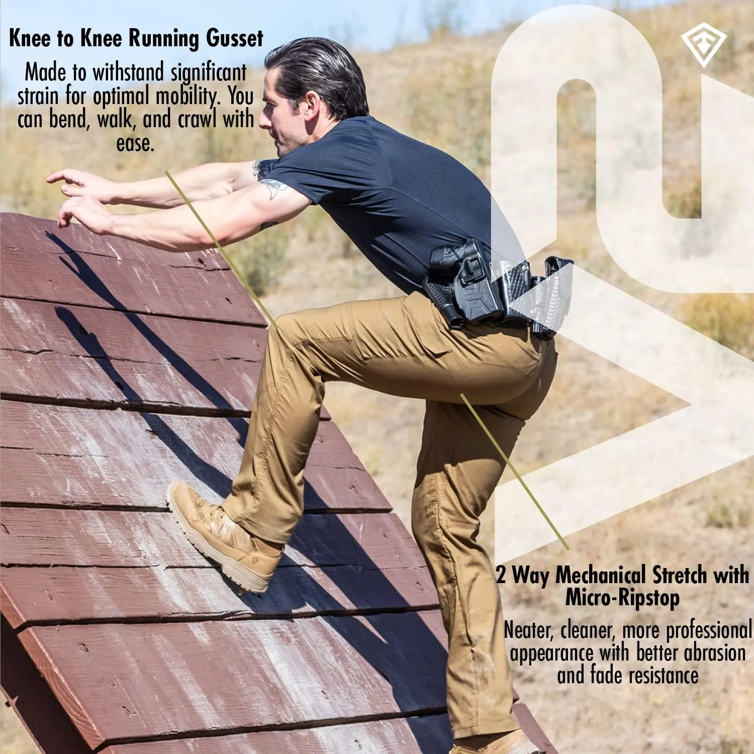 First Tactical V2 Men’s Tactical Pant with Micro Ripstop