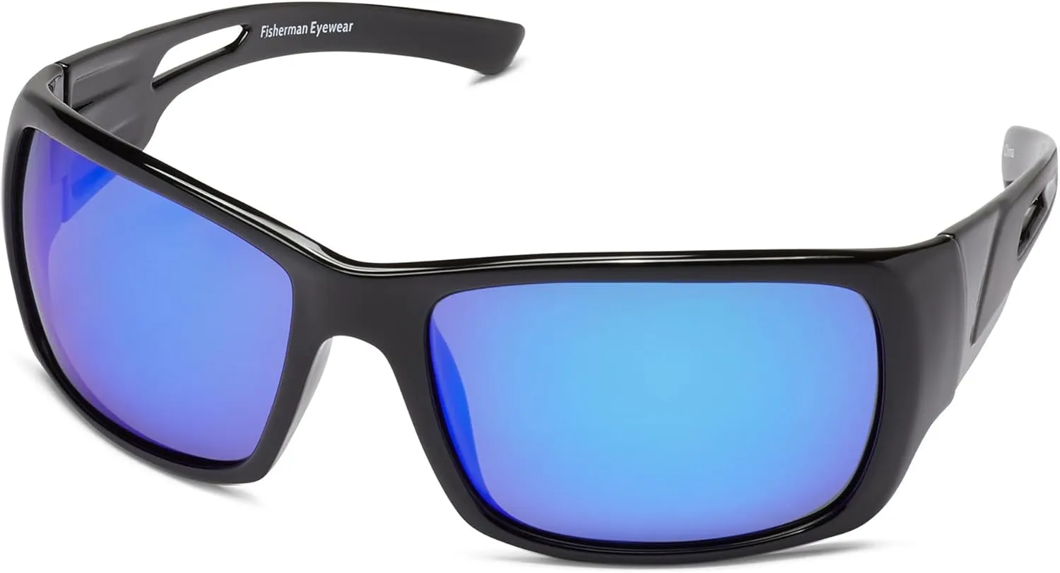 Fisherman Eyewear Men's Hazard Rectangular Sunglasses