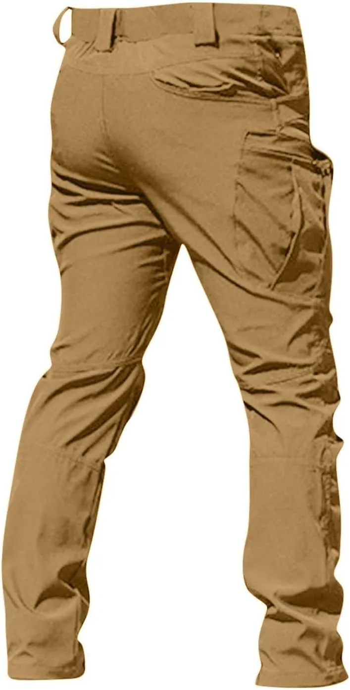Flexcamo - Tactical Waterproof Pants, Flex Camo Cargo Pants for Men, Mens Tactical Hiking Pants
