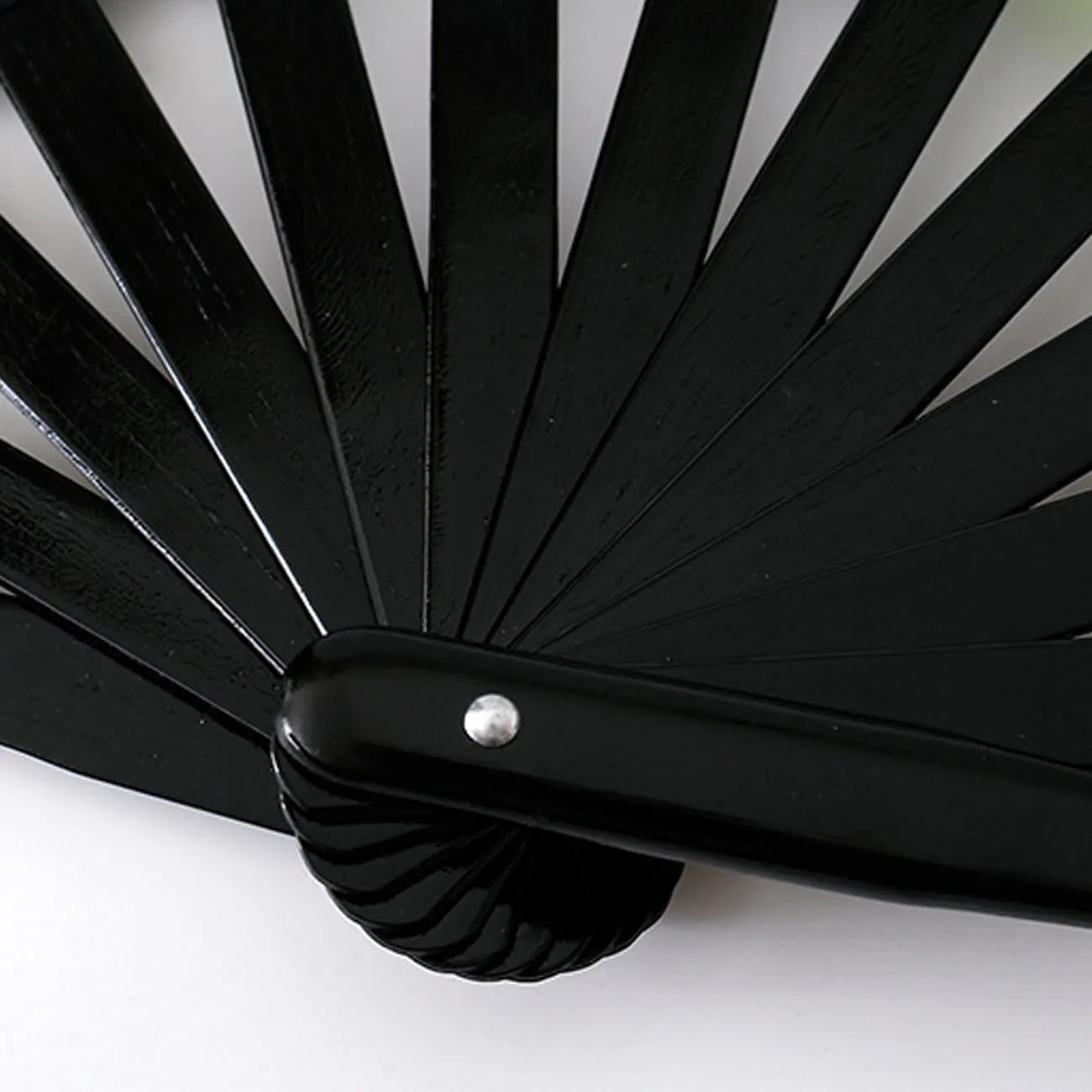 Folding Fan UV Glow Rave Bamboo Silver Reflective Gifts Decoration Home Dancing Party Wedding Night Club Concert Kung Fu Large (Multicoloured-19)