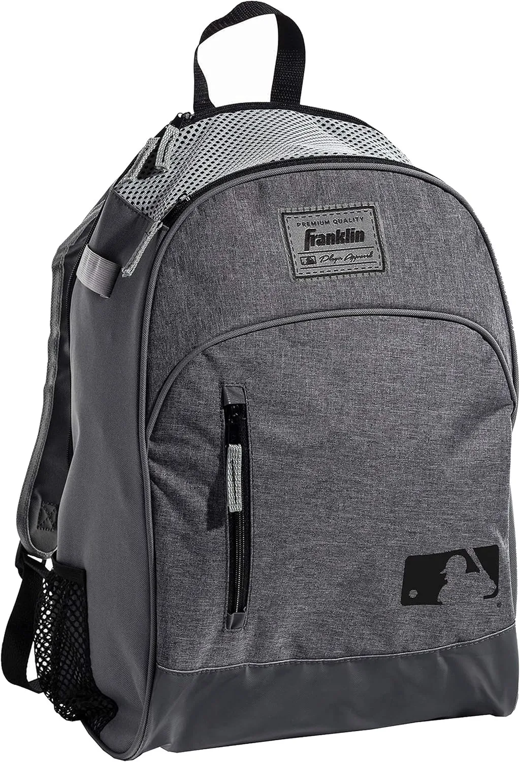 Franklin Sports Kids MLB Baseball Batpack Bag - Youth Baseball, Softball   Teeball Backpack - Sports Equipment Bag for Kids   Toddlers - Holds (2) Teeball   Baseball Bats   Includes Fence Hook