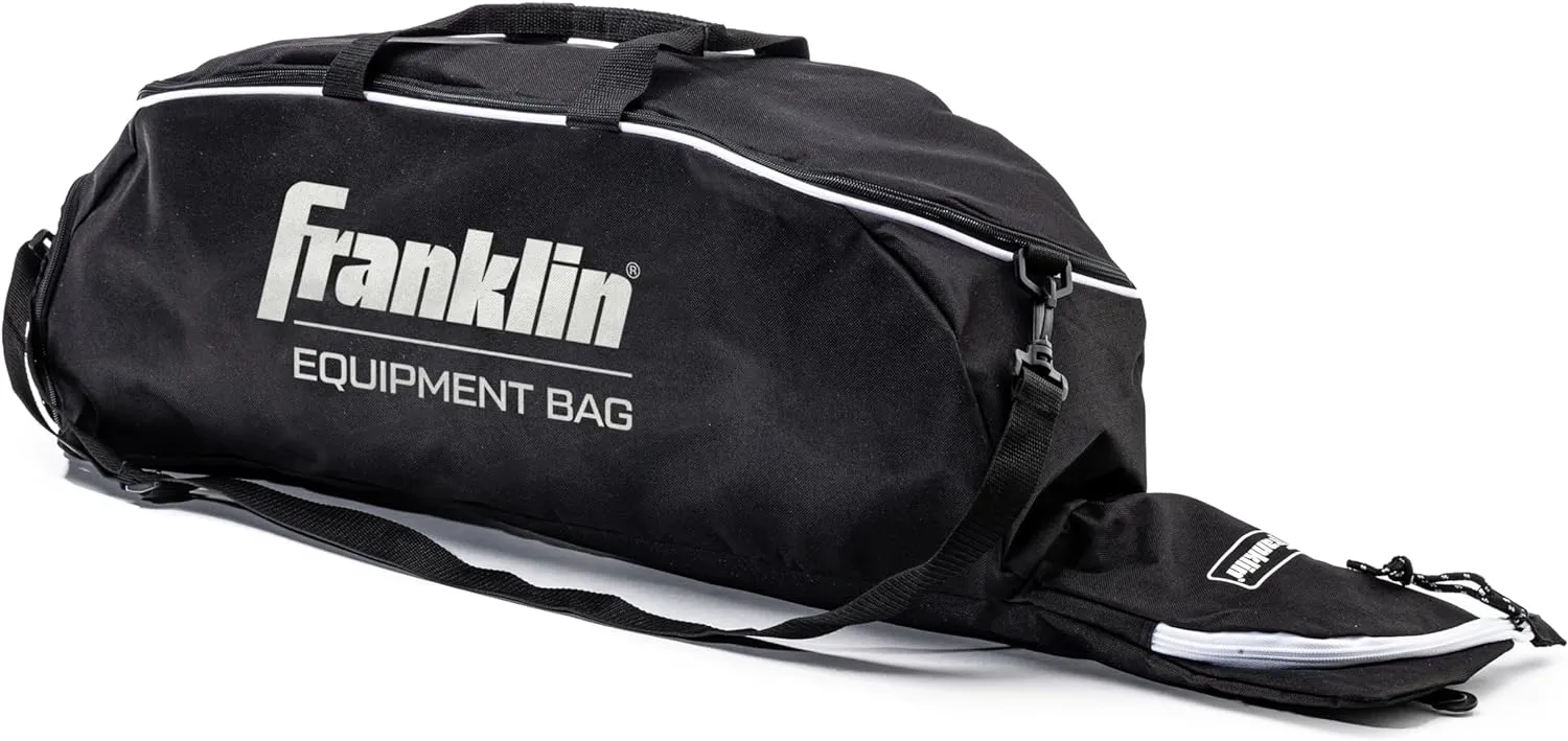 Franklin Sports Youth Baseball Bat Bag - Kids Teeball, Softball, Baseball Equipment Bag - Holds Bat, Helmet, Cleats and More