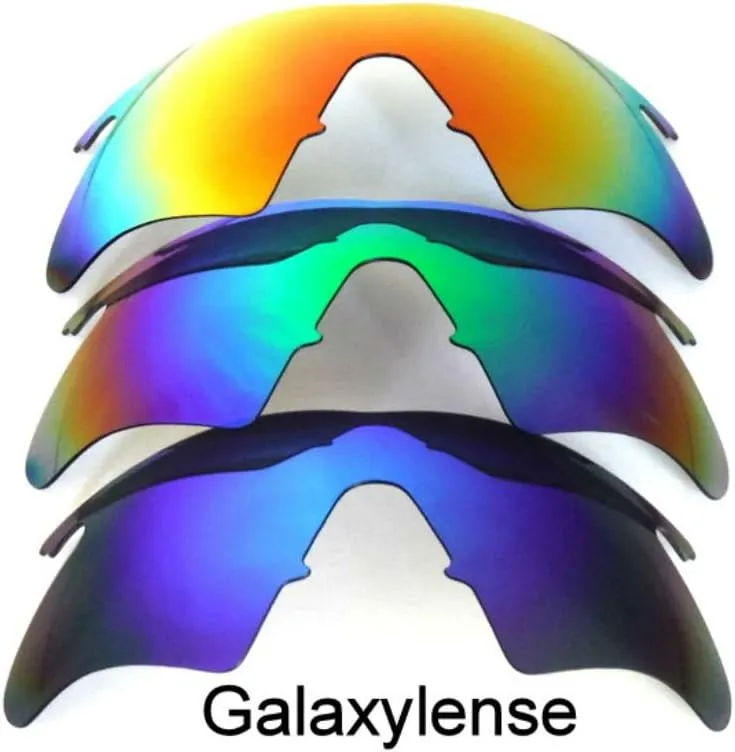 Galaxy Replacement Lenses For Oakley M Frame Heater Blue&Green&Red 3 PS