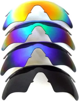 Galaxy Replacement Lenses For Oakley M Frame Sweep Black/Blue/Green//Red