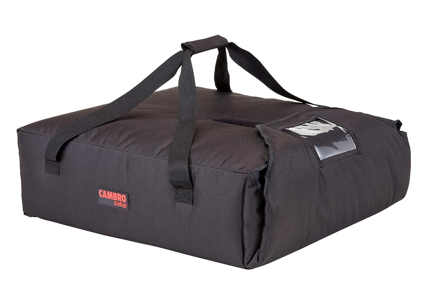 GoBag Pizza Bag Carries 2 20" Pizza Boxes-Black