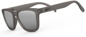 goodr Going to Valhalla...Witness! Polarized Sunglasses for Men & Women, Medium Sized (OG), Dark Gray Translucent Frames with Chrome Mirrored Reflective Lenses, UV400 Protection, No Slip