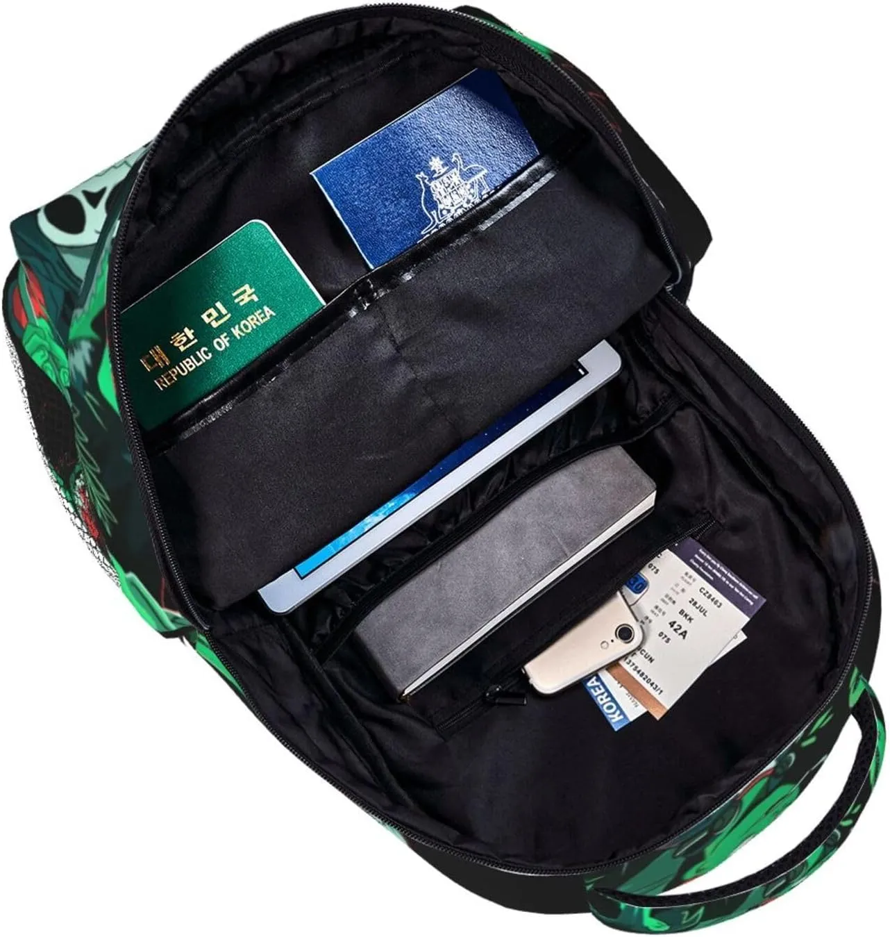 Gori-llaz Backpack Adults Bag Casual Backpack Hiking Daypack