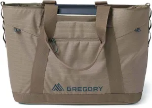 Gregory Alpaca 30L Gear Organization/Camping Gear Tote with Aluminum Frame, Mirage Tan
