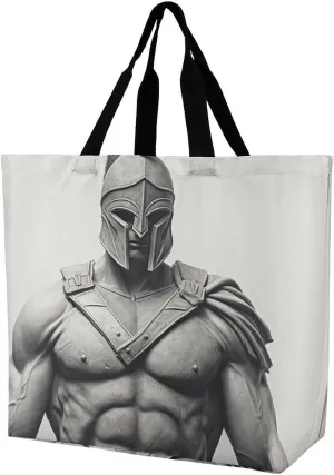 Grocery Bag Reusable Tote Bag Foldable Wild Elk Shopping Bag Handbag Washable Shoulder Bag for Travel
