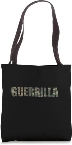 Guerilla Camouflage Tote Bag