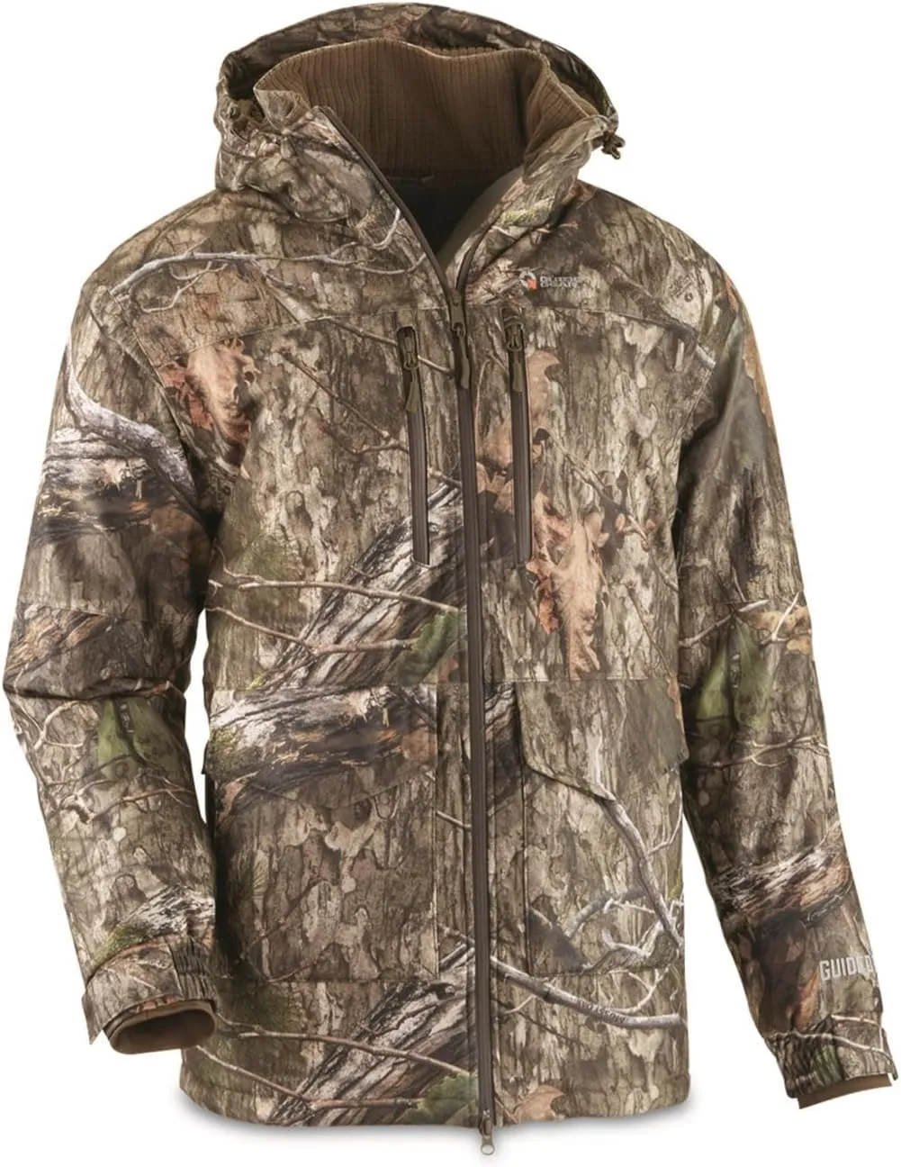 Guide Gear Men's Guide Dry Steadfast Insulated Parka; Hunting Clothing, Camo Jacket