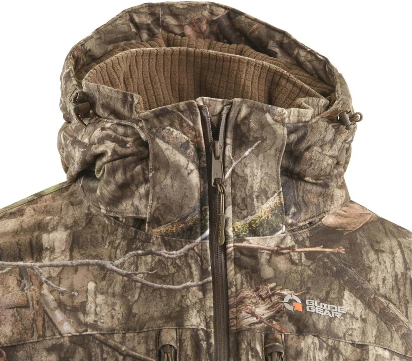 Guide Gear Men's Guide Dry Steadfast Insulated Parka; Hunting Clothing, Camo Jacket