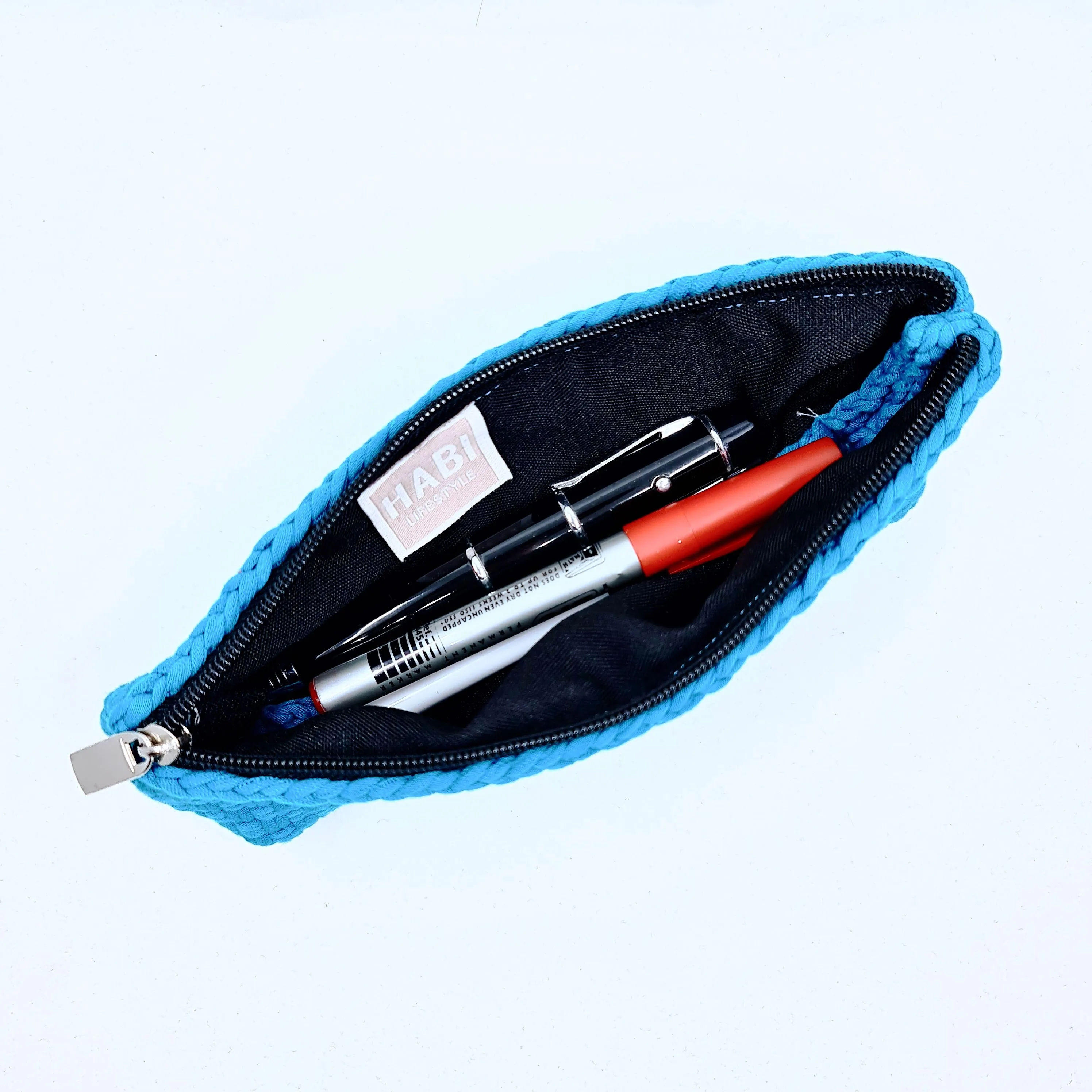 HABI Footwear and Lifestyle Hand-Woven Pencil Pouch