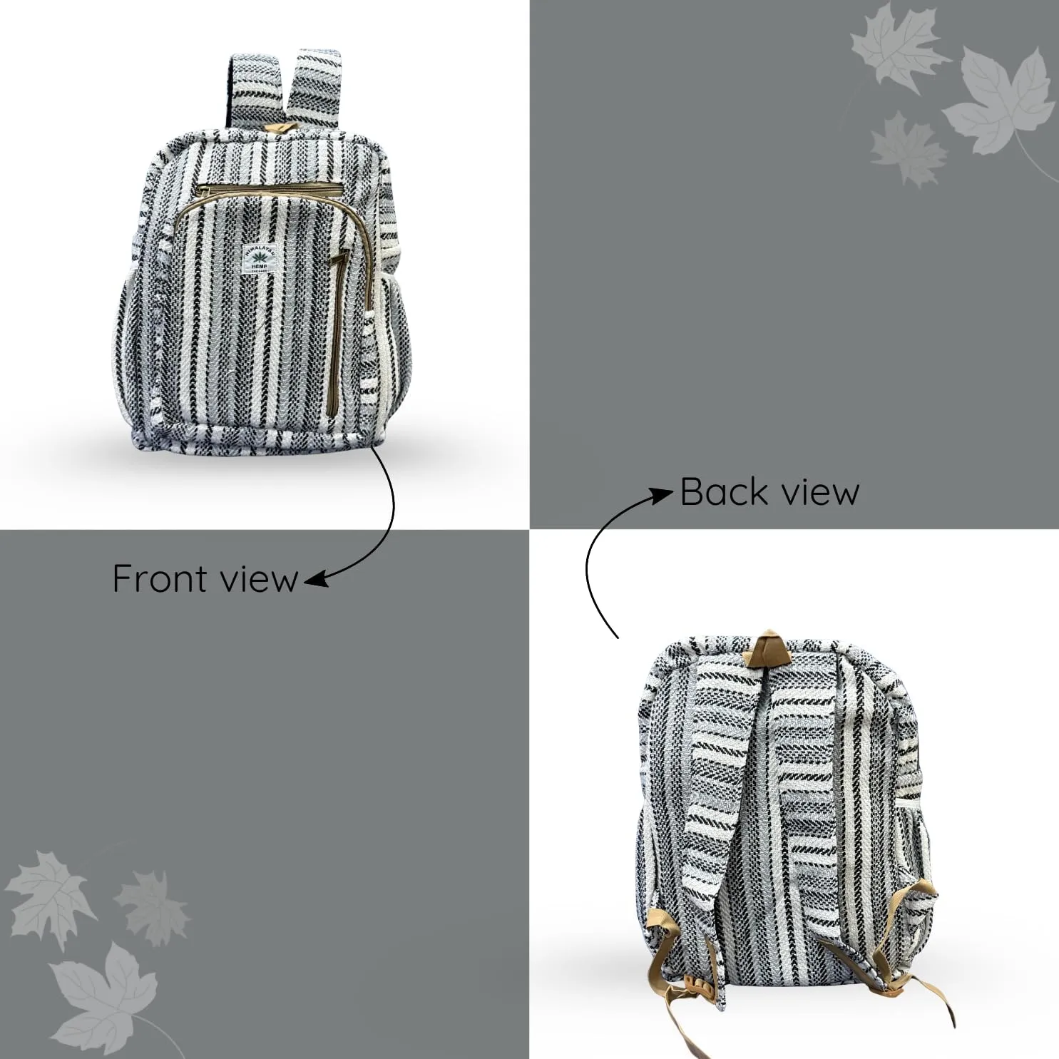 Handmade Travel Laptop Backpack - Lightweight Backpack | College School Bag for Men & Women - Laptop Backpack (White)