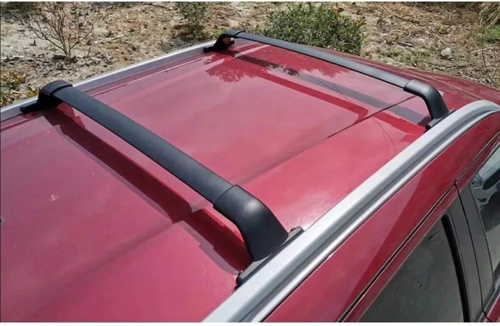 Heavy Duty Aluminum Alloy Cross Bars for Nissan Kicks 2016-2024 | Easy Installation | Warranty 2 Years | Compatible with Roof Boxes, Bags, Kayak, Bicycle Rooftop Accessories