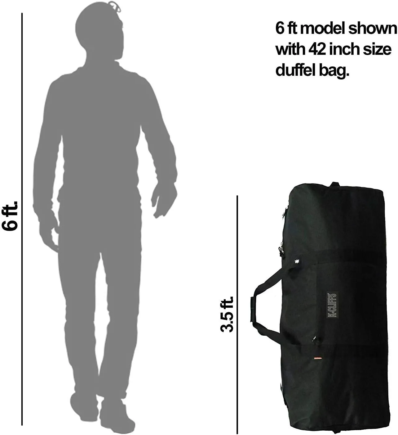 Heavy Duty Cargo Duffel Large Sport Gear Equipment Quality Square Bag Hardware Travel Bag Rooftop Rack Bags