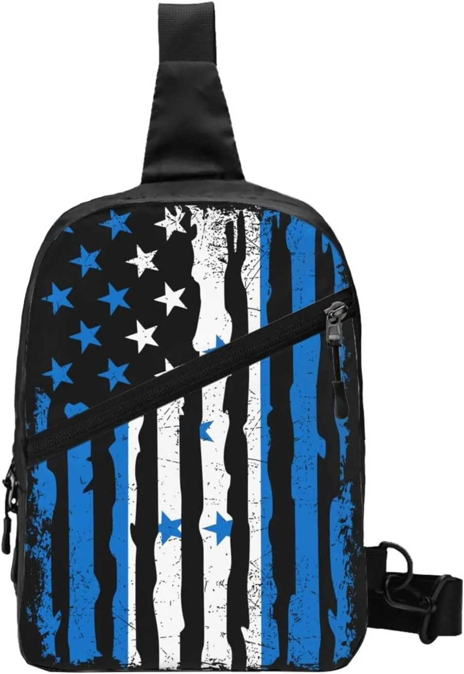 Honduran American Pride Flag Honduras Roots Packable Crossbody Bag Portable Sling Bags Foldable Travel Daypack Reusable Sports Shoulder Backpack Diagonally Chest Bag for Workout