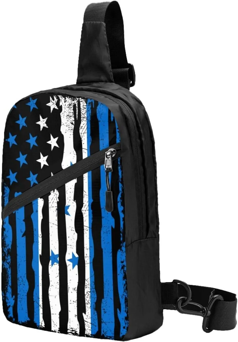 Honduran American Pride Flag Honduras Roots Packable Crossbody Bag Portable Sling Bags Foldable Travel Daypack Reusable Sports Shoulder Backpack Diagonally Chest Bag for Workout
