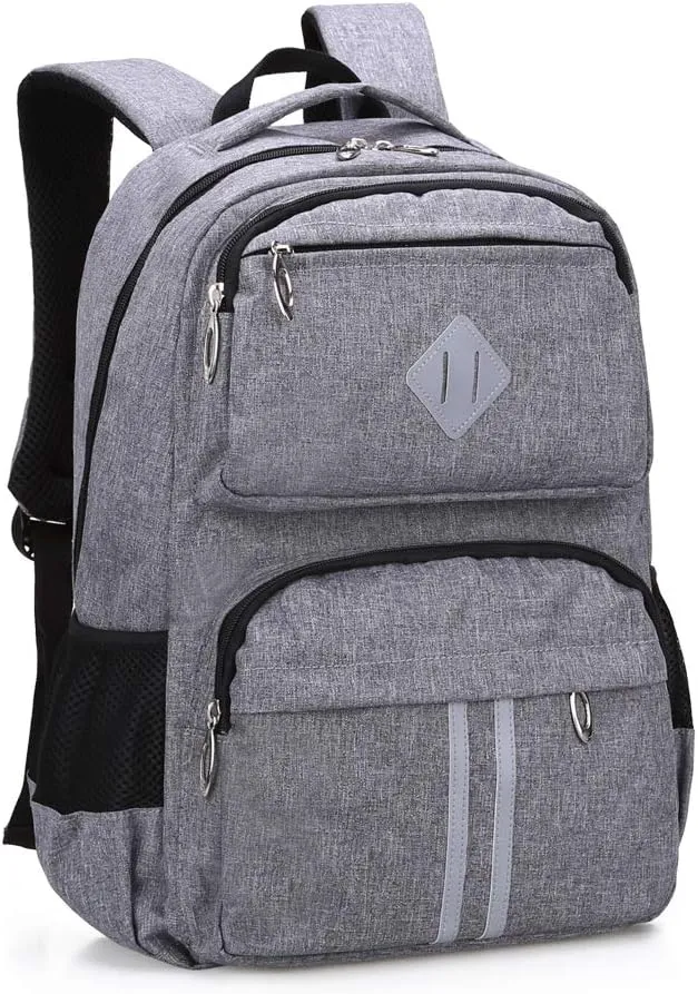 HOPYOCK-Kids Backpacks for Boys and Girls,Multi-Pocket Elementary and Middle School Backpack with Reflective Design,School Bags Fit for 6-16 Years Old