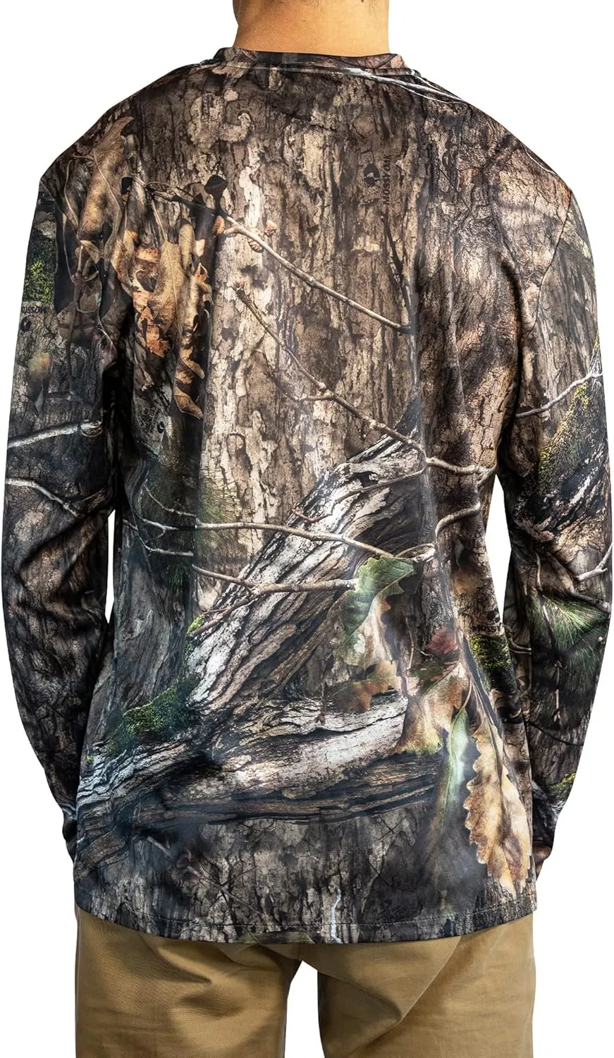 HOT SHOT Men’s Camo Hunting Long Sleeve Shirt – Quick Dry Performance Shirt