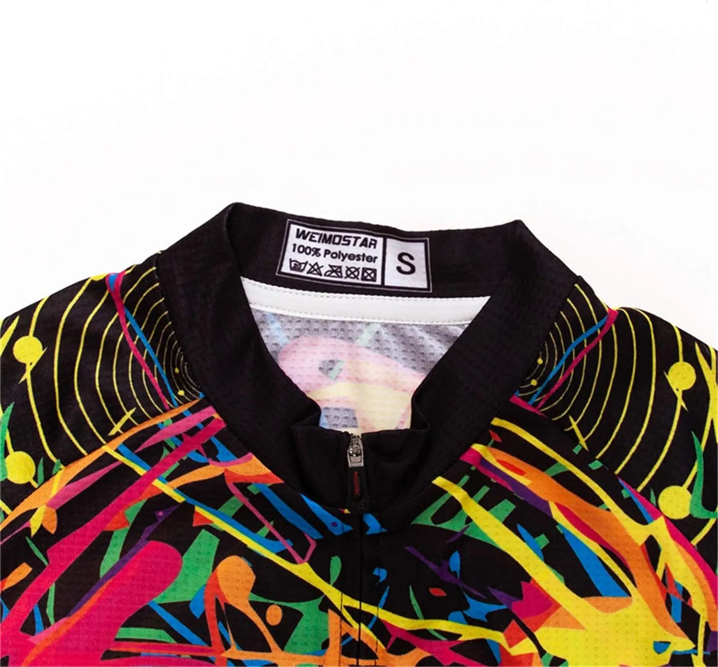 Hotlion Cycling Jersey Women Short Sleeve Bicycle Clothing Top MTB Full Zipper Bike Jerseys Clothes