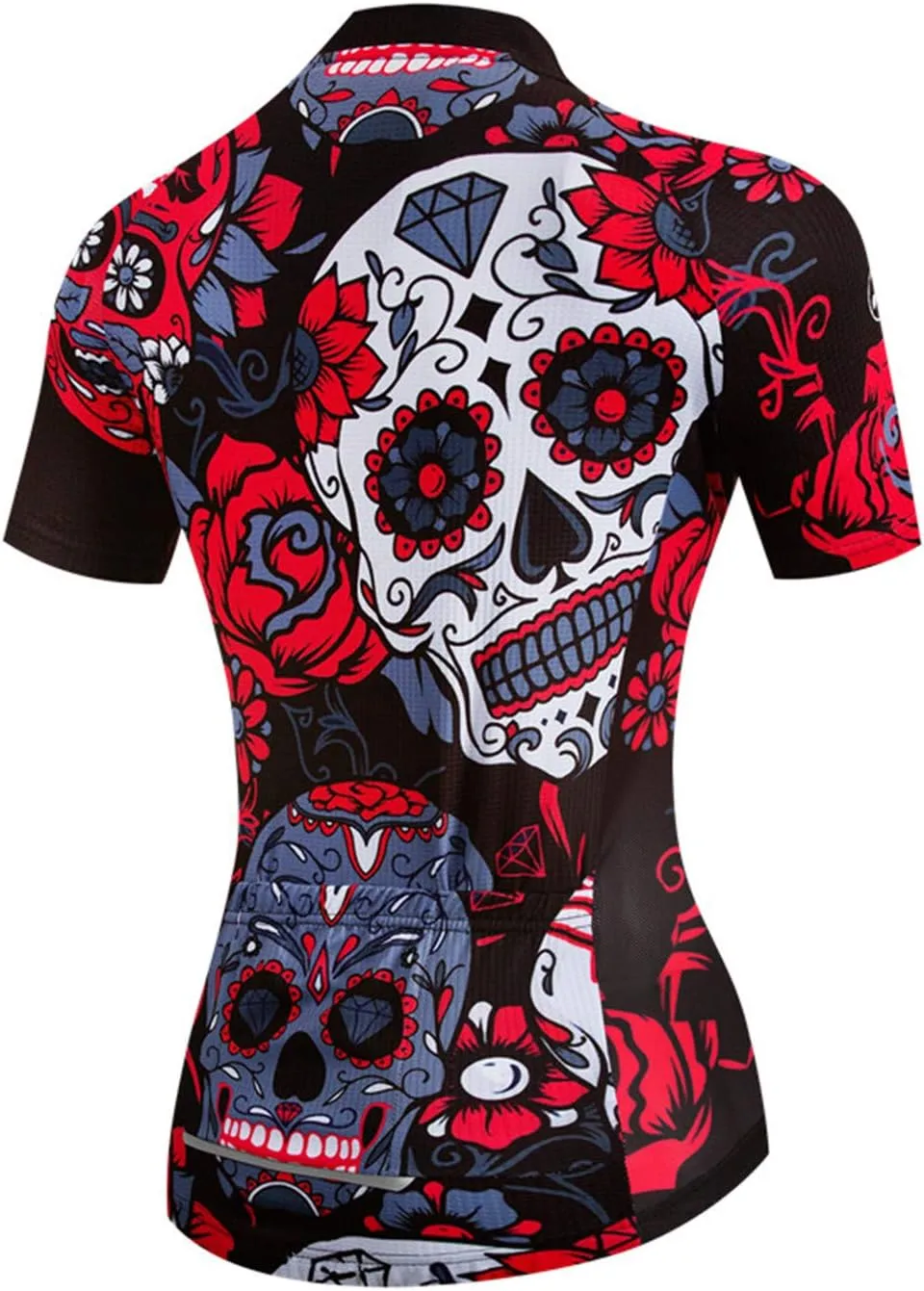 Hotlion Cycling Jersey Women Short Sleeve Bicycle Clothing Top MTB Full Zipper Bike Jerseys Clothes