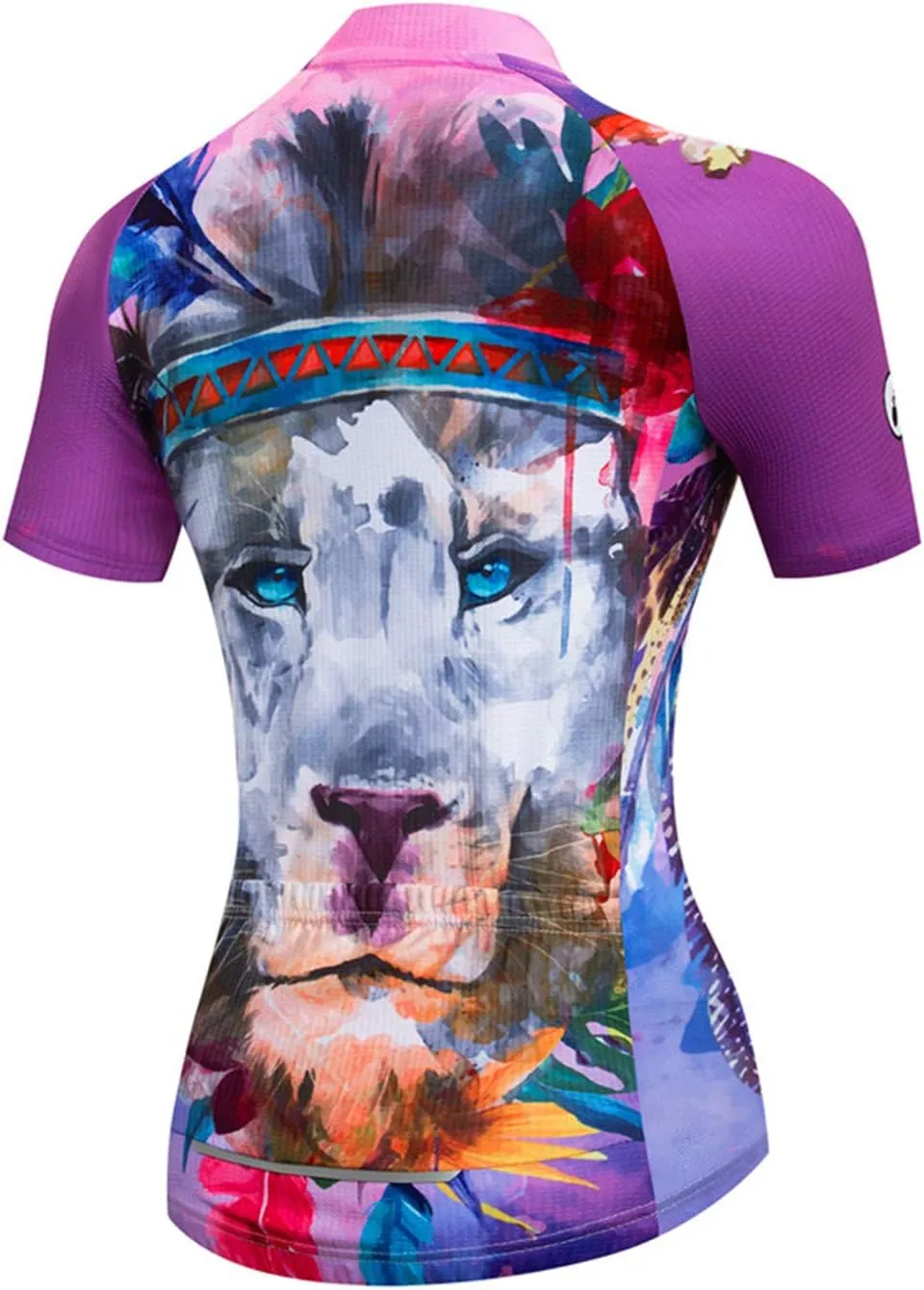 Hotlion Cycling Jersey Women Short Sleeve Bicycle Clothing Top MTB Full Zipper Bike Jerseys Clothes