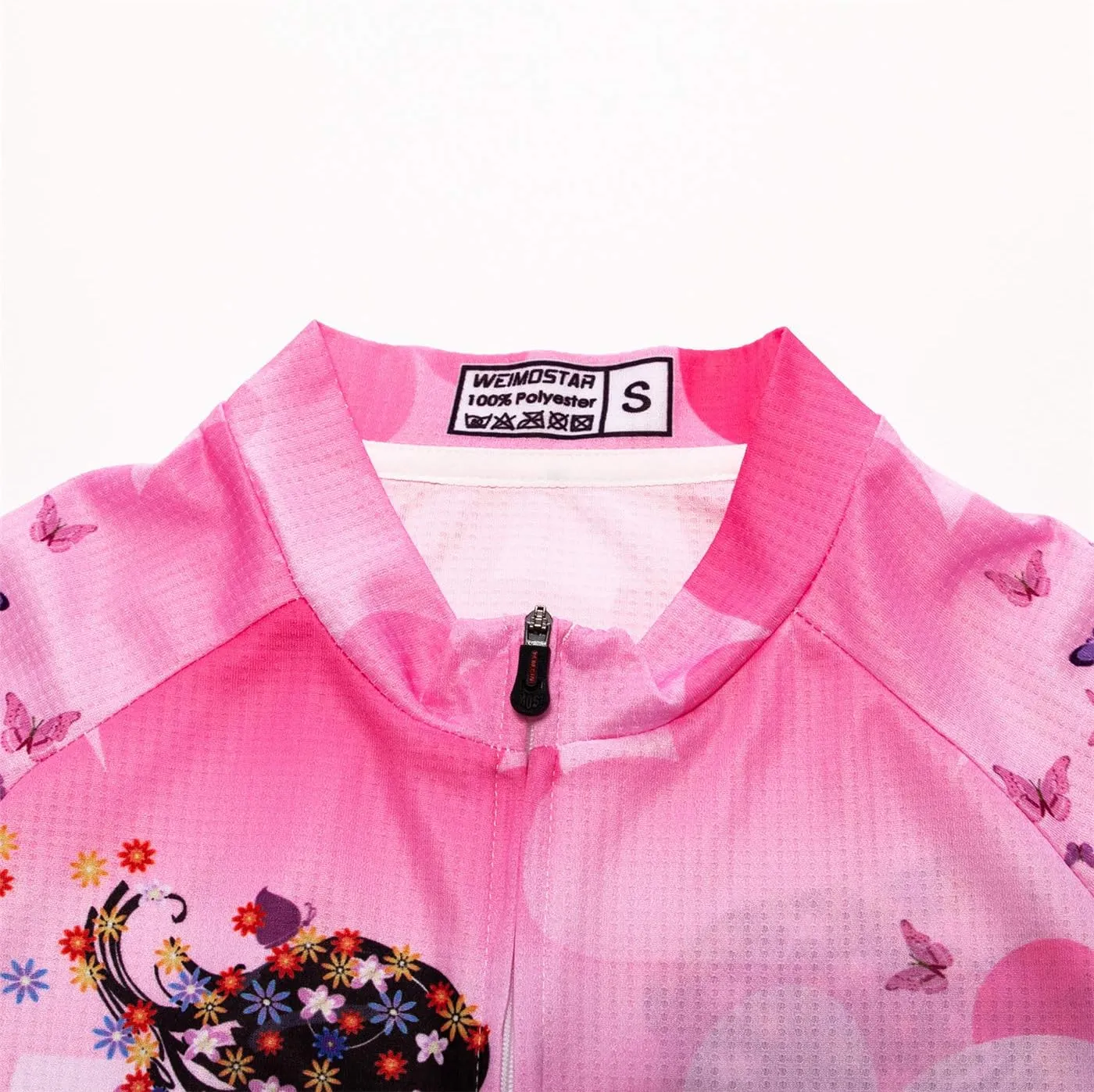 Hotlion Cycling Jersey Women Short Sleeve Bicycle Clothing Top MTB Full Zipper Bike Jerseys Clothes