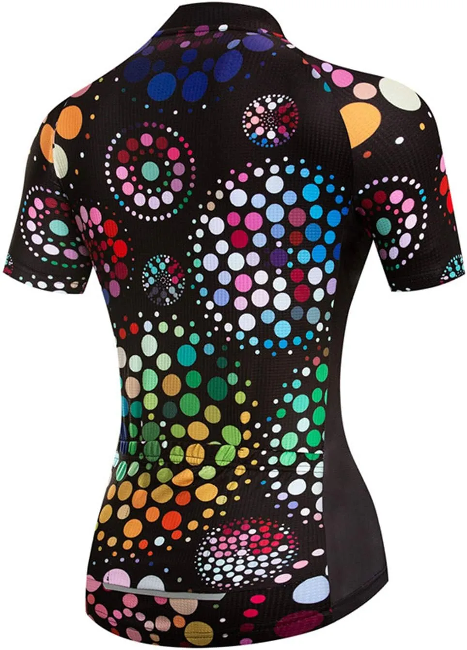 Hotlion Cycling Jersey Women Short Sleeve Bicycle Clothing Top MTB Full Zipper Bike Jerseys Clothes