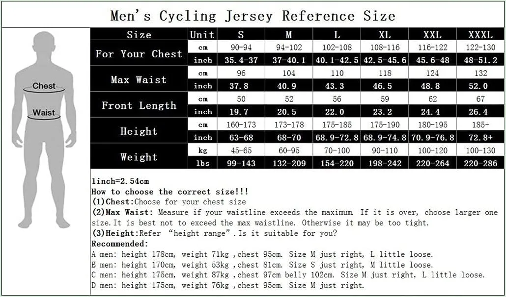 Hotlion Men's Cycling Jersey Long Sleeve Bike Shirts Autumn Bicycle Jacket Tops Reflective