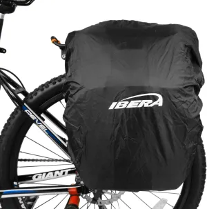 Ibera Bicycle All Weather Rain Cover for Commuter Bags and Panniers