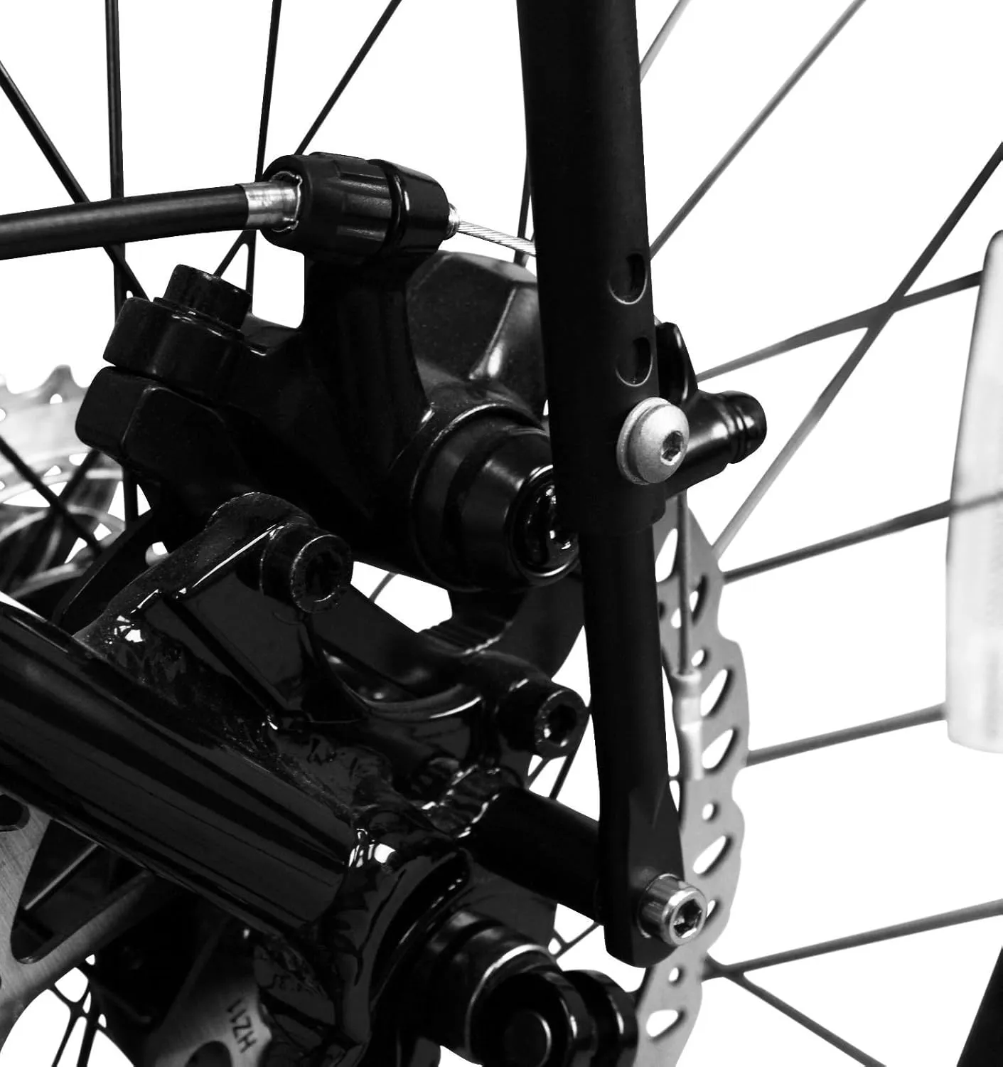 Ibera Bike Rack - Bicycle Touring Carrier Plus  for Disc Brake/Non-Disc Brake Mount, Fat Tire Bikes, Frame-Mounted for Heavier Top & Side Loads, Height Adjustable for 26"-29" Frames