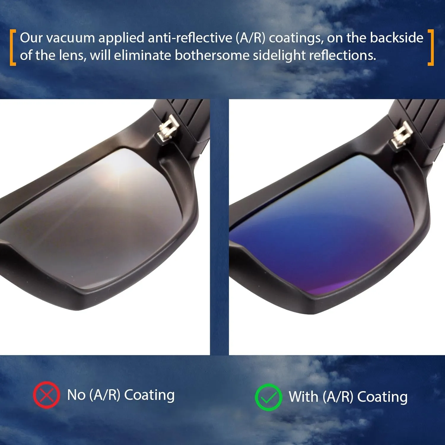 IKON LENSES Polarized Replacement Lenses For Oakley Holbrook XL (OO9417) Sunglasses