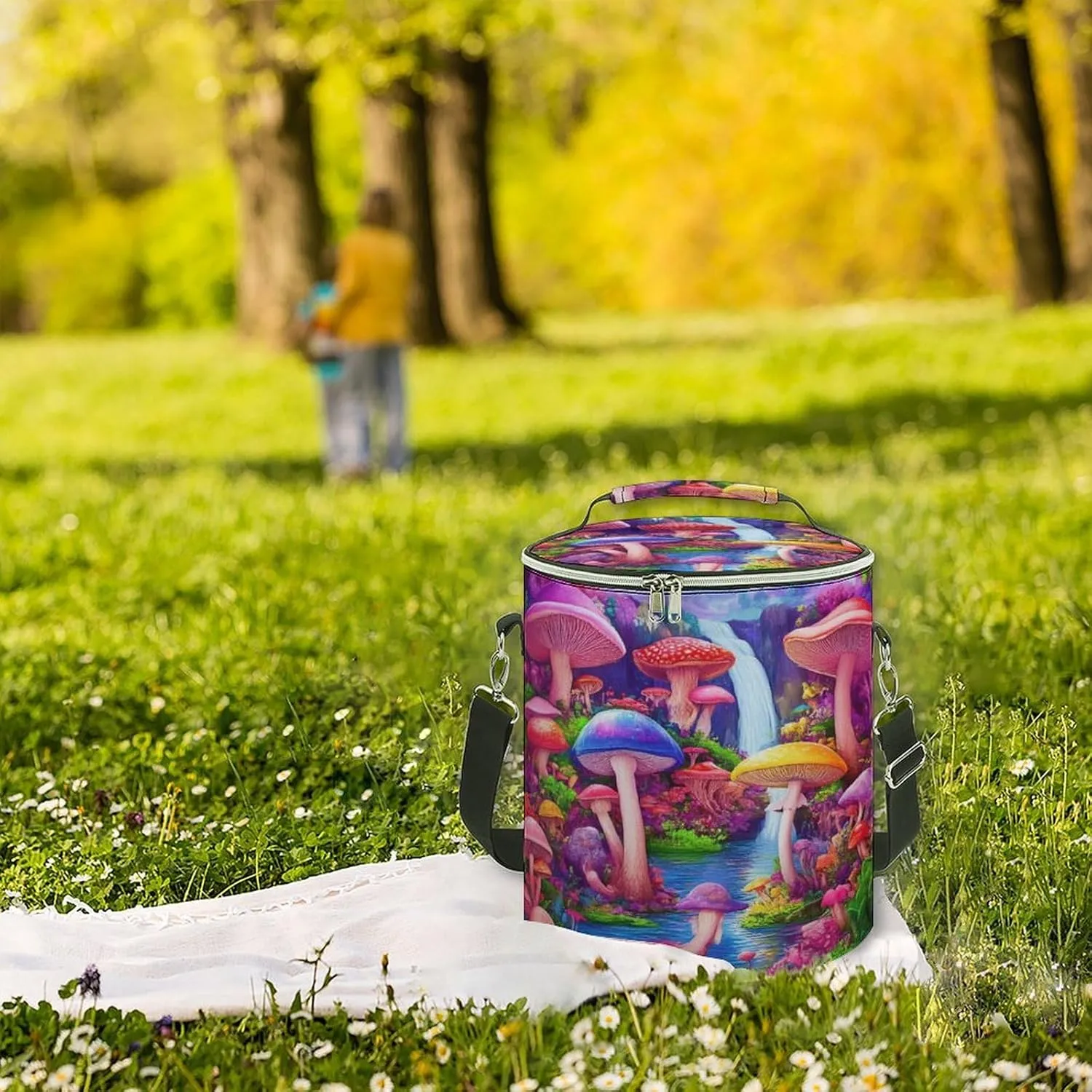 Insulated Backpack Cooler for Adults, Leak Proof Insulated Cooling Bag for Hiking