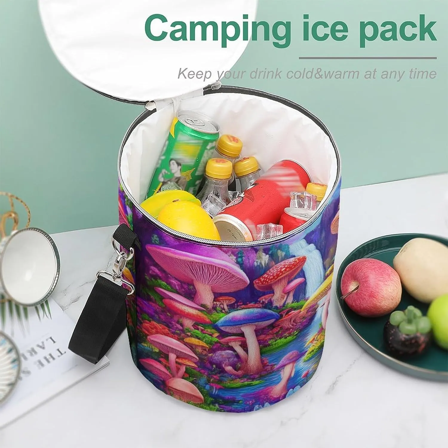 Insulated Backpack Cooler for Adults, Leak Proof Insulated Cooling Bag for Hiking