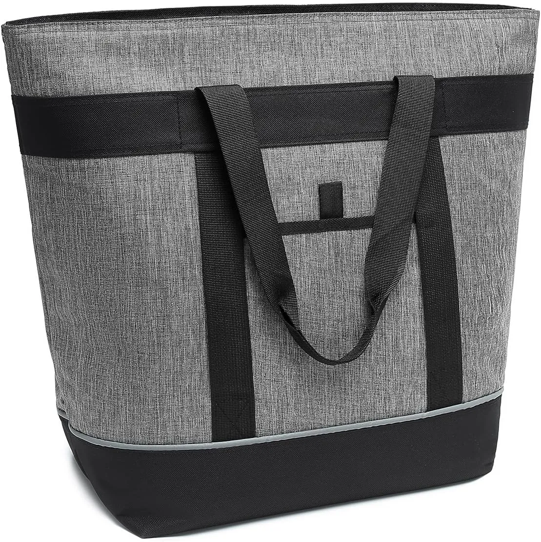 Insulated Cooler Bag - Large Reusable Grocery Tote for Women, Perfect for Transporting Hot or Cold Food, Suitable for Delivery, Travel, and Picnic